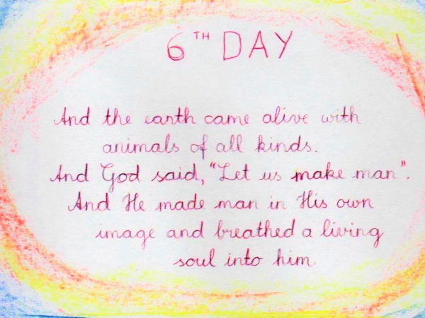 Class 3 Bible Stories, Bookwork - 3