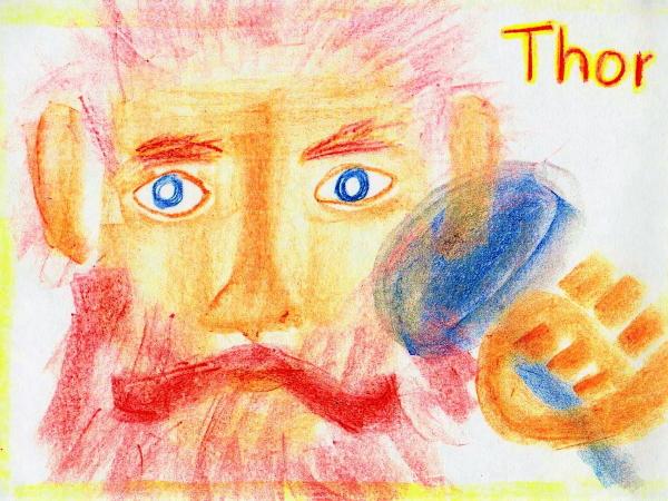 Class 4 Norse Myths, Bookwork - 4