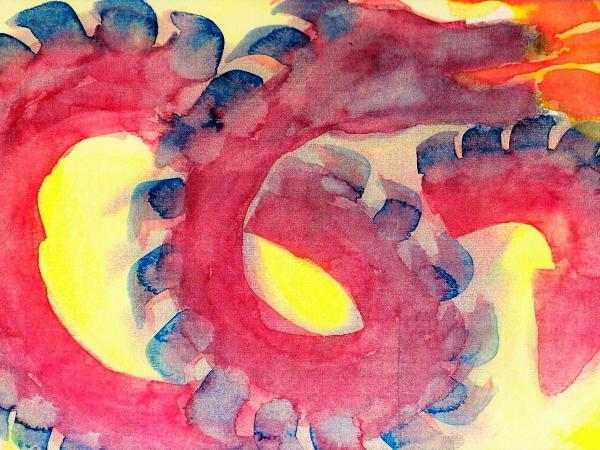 Class 4 Watercolour Painting - 2
