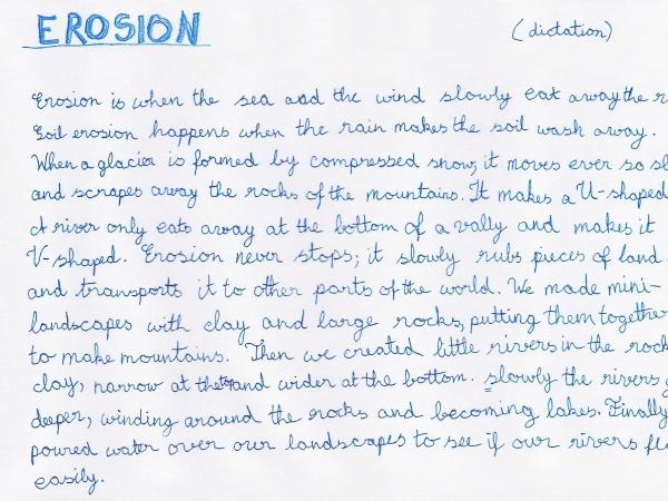 Class 5 Geography, Bookwork - 2