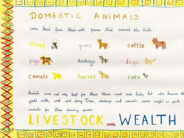 Class 5 Ancient Persia, Bookwork