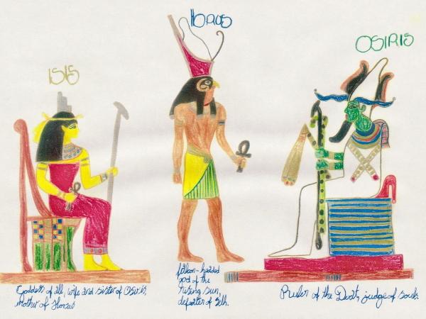 Class 5 Ancient Egypt, Bookwork - 1