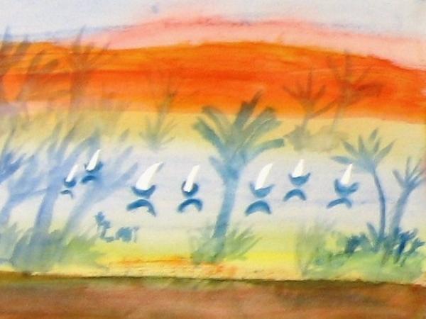 Class 5 Watercolour Painting - 3