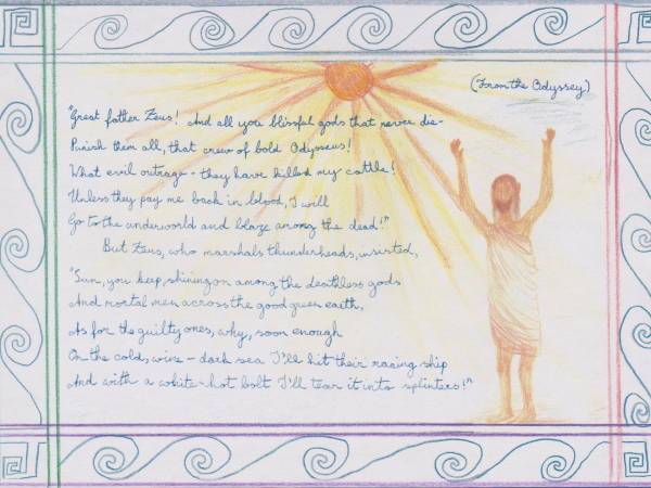 Class 5 Ancient Greece, Bookwork - 3