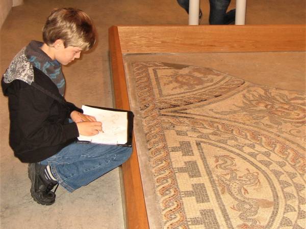 Class 6 at a Roman Museum - 5