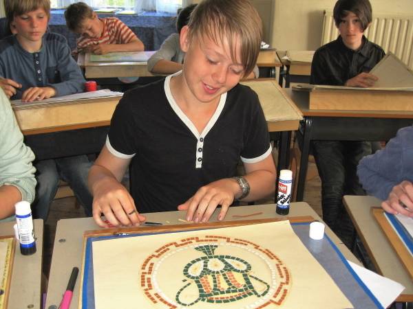 Class 6 Roman Mosaics - 1