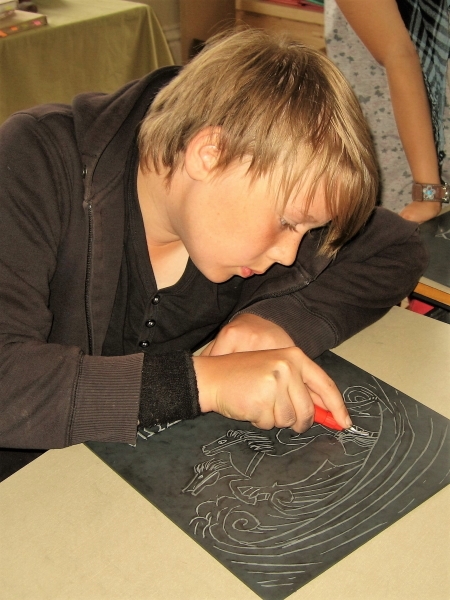 Class 5 Printmaking Workshop - 3
