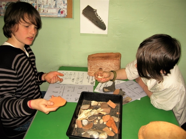 Class 6 at a Roman Museum - 3