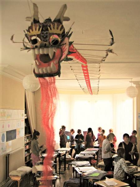 Class 6 Kitemaking Workshop - 1