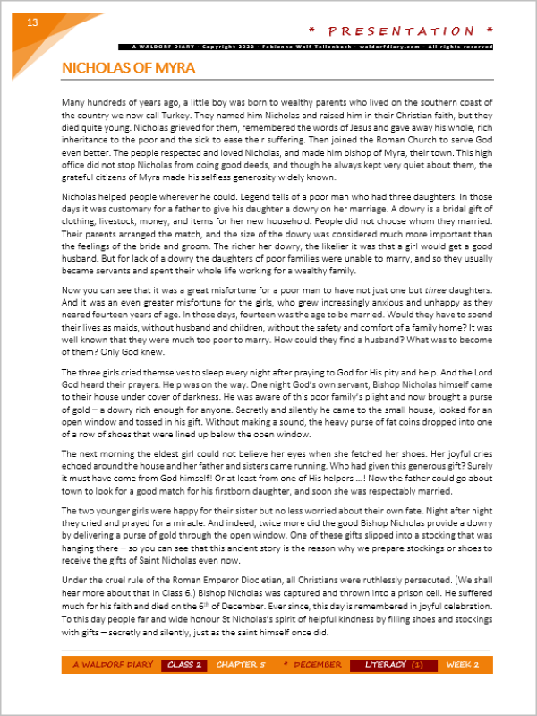 Life story of St Nicholas of Myra