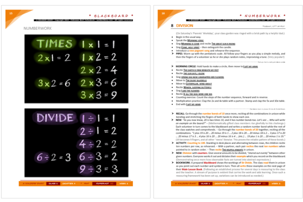 Number Space Lesson Plans