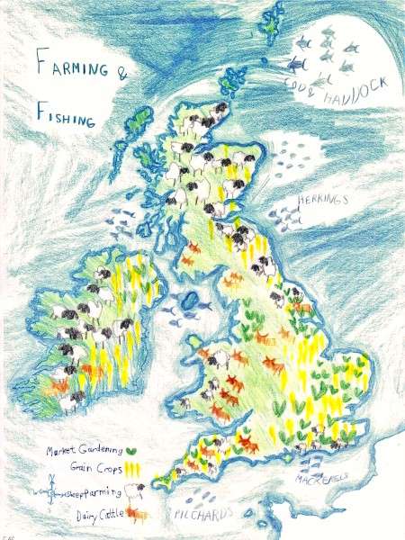 Drawing Maps in Class 5