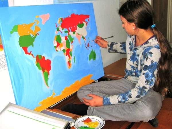 Drawing Maps in Class 7