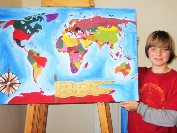 World Maps Class 7