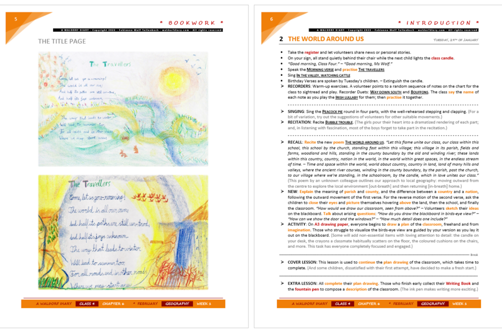 Geography (4) – A Waldorf Diary