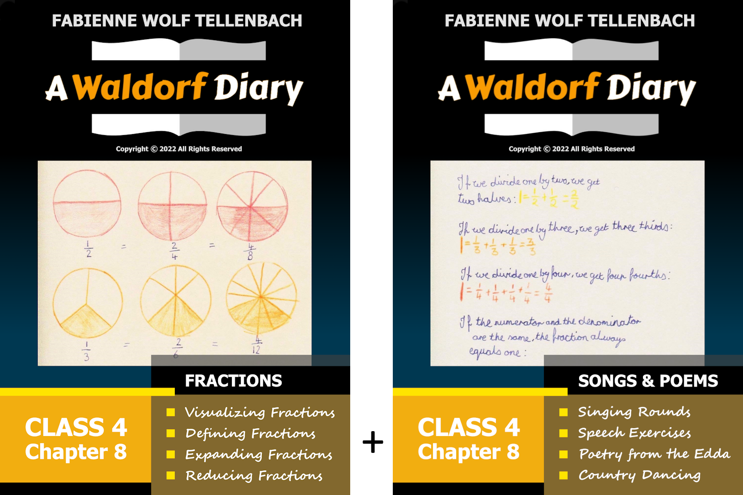A Waldorf Diary, Class 4, Chapter 8 - Fractions (2)
